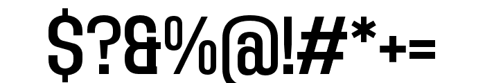 Adirek Slab SemiBold Font OTHER CHARS
