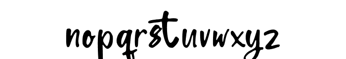 Aditya Font LOWERCASE