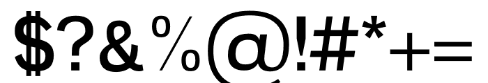 Adley Regular Font OTHER CHARS