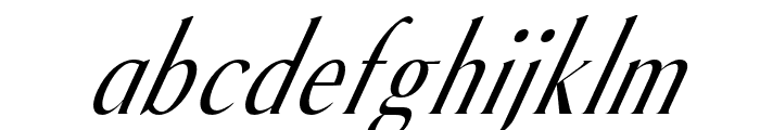 Adonis regular Font LOWERCASE