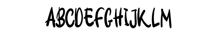 Adorable Delight Font UPPERCASE