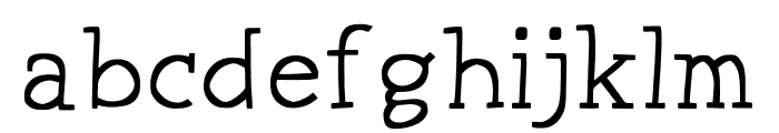 Adorable Font 2 Regular Font LOWERCASE