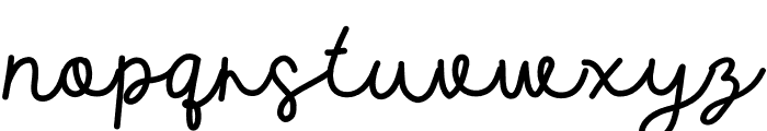 Adorable Things Font LOWERCASE