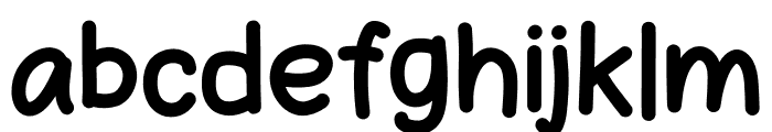 Adorablepaws Regular Font LOWERCASE