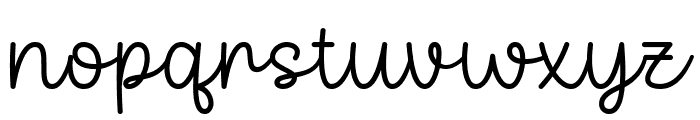 Adore Notes Font LOWERCASE