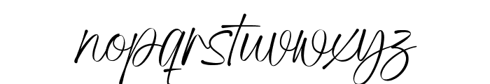 Adore Writing Font LOWERCASE