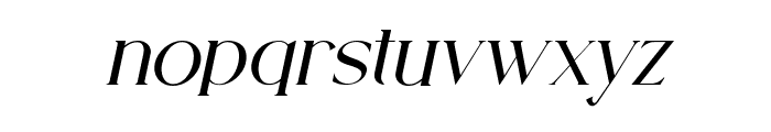 AdoretLoves-Italic Font LOWERCASE
