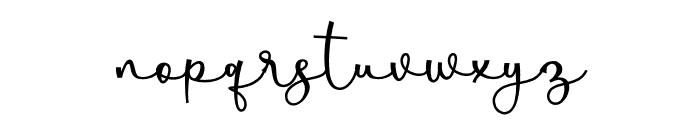 Adoretime Font LOWERCASE