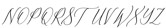 Adoretta Holland Script Font UPPERCASE