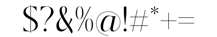 Adoretta Holland Serif Font OTHER CHARS