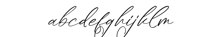 Adorytta Italic Font LOWERCASE