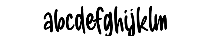 Adrellina-Regular Font LOWERCASE