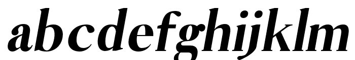 Adren-Black Italic Font LOWERCASE