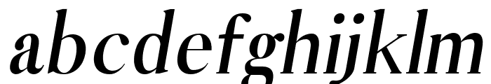 Adren-Bold Italic Font LOWERCASE