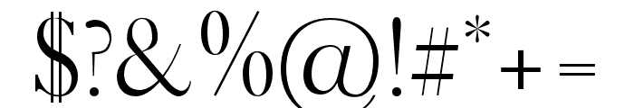 Adren-Book Font OTHER CHARS