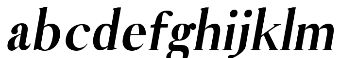 Adren-Extra Bold Italic Font LOWERCASE