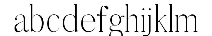 Adren-Light Font LOWERCASE