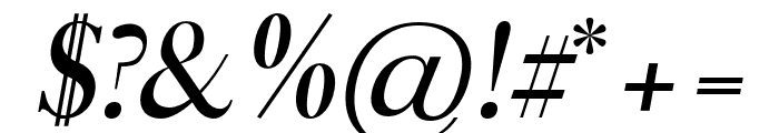 Adren-SemiBold Italic Font OTHER CHARS