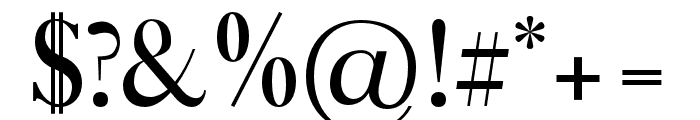 Adren-SemiBold Font OTHER CHARS