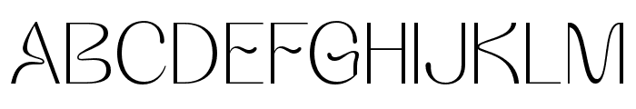 AdrianaGabrielle-Regular Font UPPERCASE