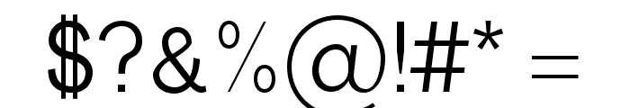 Adriell-Medium Font OTHER CHARS