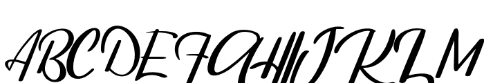 Adriyan-Regular Font UPPERCASE