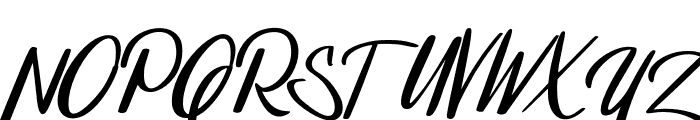 Adriyan-Regular Font UPPERCASE