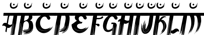 Advait Five Font UPPERCASE