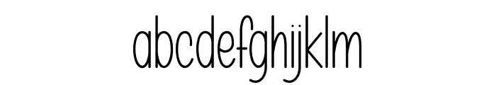 Advaphy Font LOWERCASE