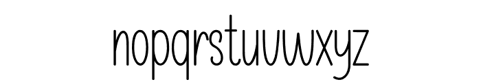 Advaphy Font LOWERCASE