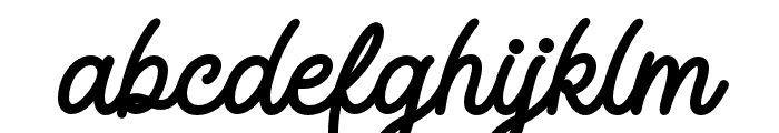 Adventure Island ScriptBold Font LOWERCASE