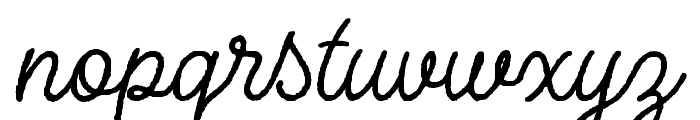 Adventure Island ScriptRough Font LOWERCASE