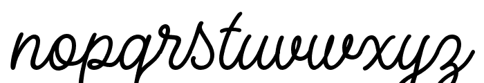 Adventure Island Script Font LOWERCASE