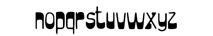 Advester Font LOWERCASE