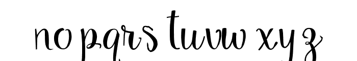 Aedan Font LOWERCASE