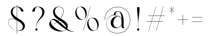 Aegeo-Regular Font OTHER CHARS