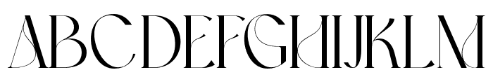 Aegeo-Regular Font UPPERCASE