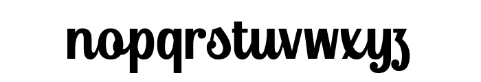 Aeisha Font LOWERCASE