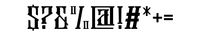 Aeloria-Regular Font OTHER CHARS