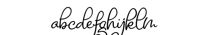 Aergils Font LOWERCASE