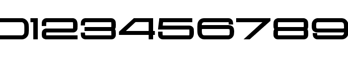 Aerodome Bold ExtraWide Font OTHER CHARS