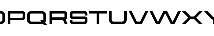 Aerodome Bold Wide Font UPPERCASE