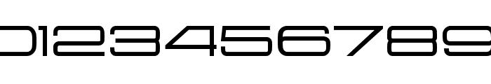 Aerodome Medium ExtraWide Font OTHER CHARS
