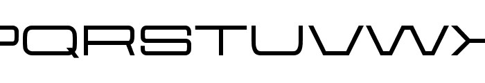 Aerodome Medium ExtraWide Font UPPERCASE