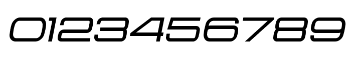 Aerodome Medium Oblique Wide Font OTHER CHARS