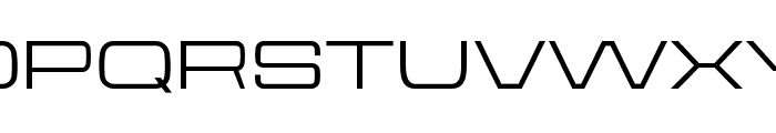 Aerodome Wide Font UPPERCASE
