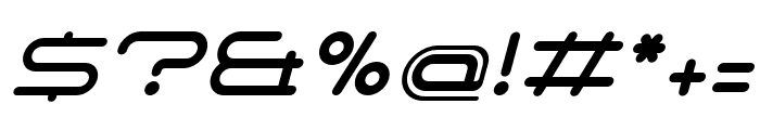 Aeronixsa-Italic Font OTHER CHARS