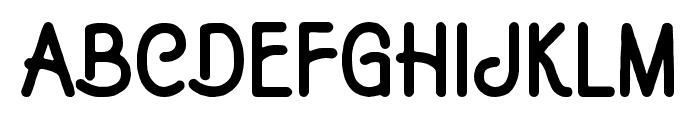 AerosalRegular Font LOWERCASE