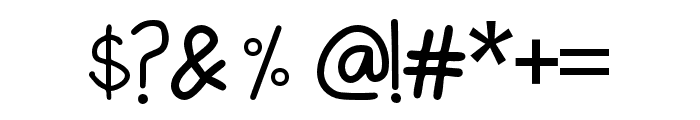 Aesha-Regular Font OTHER CHARS