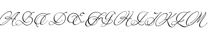 Aespa Maribell Italic Font UPPERCASE